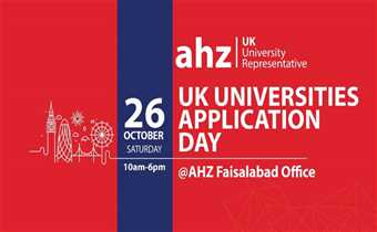 UK Universities Application Day @ AHZ Faisalabad Office