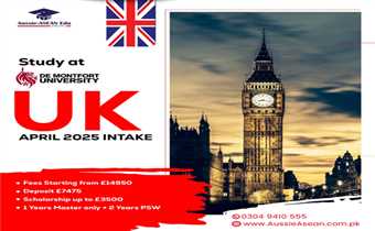 Study in the UK – April 2025 Intake! ✨🇬🇧