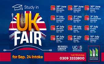 UK FAIR with ABN Overseas Education