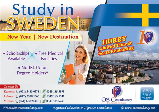 Study In Sweden..!!