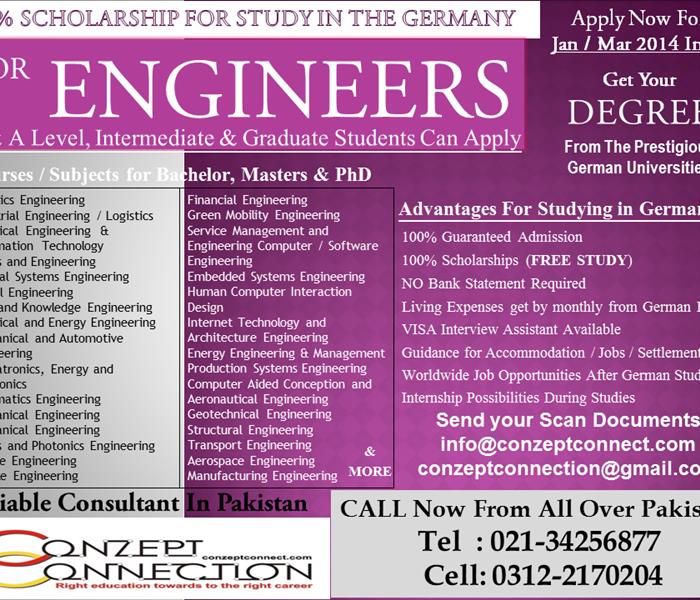 ... Study in Germany for Pakistani Students 2014 / Study Abroad Germany