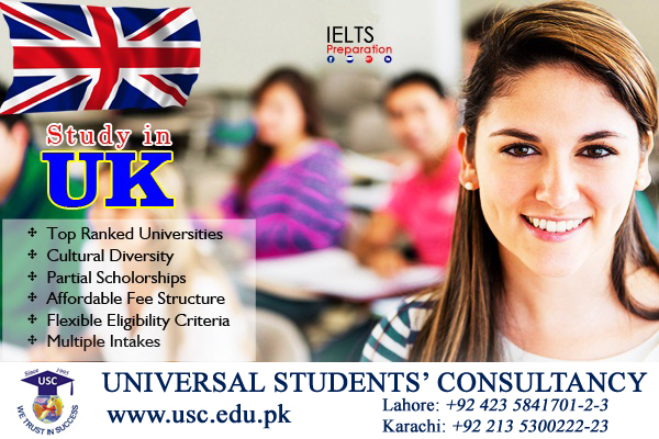 Study in UK with or without IELTS