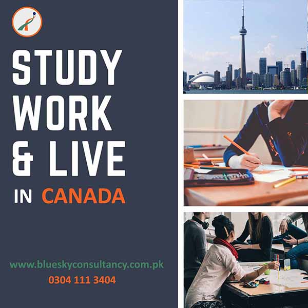 Study, Work & live in Canada