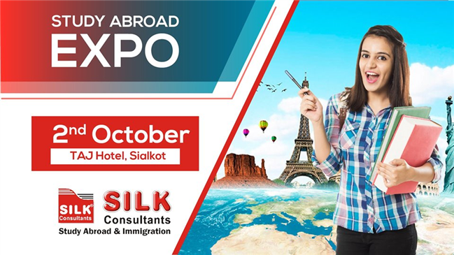 Sialkot - Study Abroad Expo - 2nd October 2019 at Taj Hotel